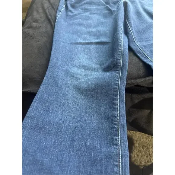 Old Navy Pop Icon Skinny Jeans Womens Sz 14 Blue Light Wash Denim‎ Stretch - Picture 4 of 14